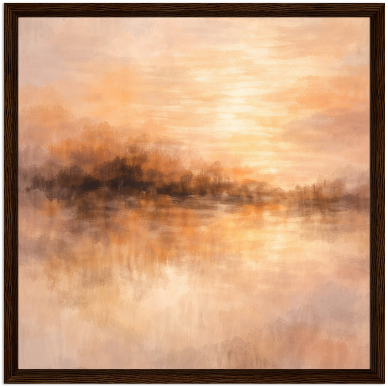 Sunset over the Lake by The Poster Archive